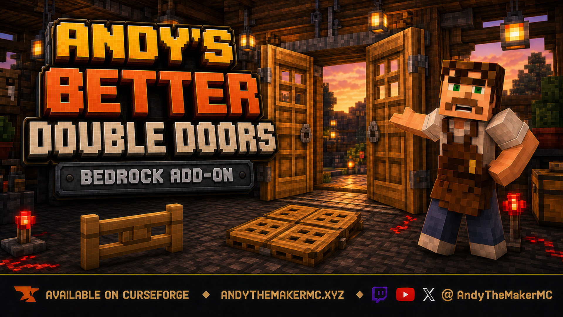 Andy's Better Double Doors artwork