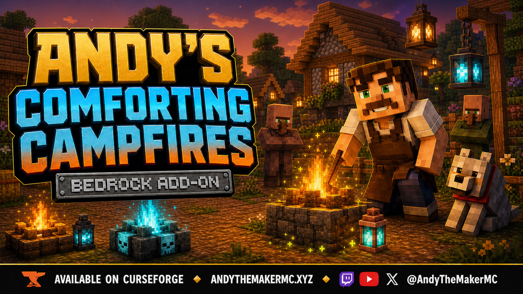 Andy's Comforting Campfires artwork