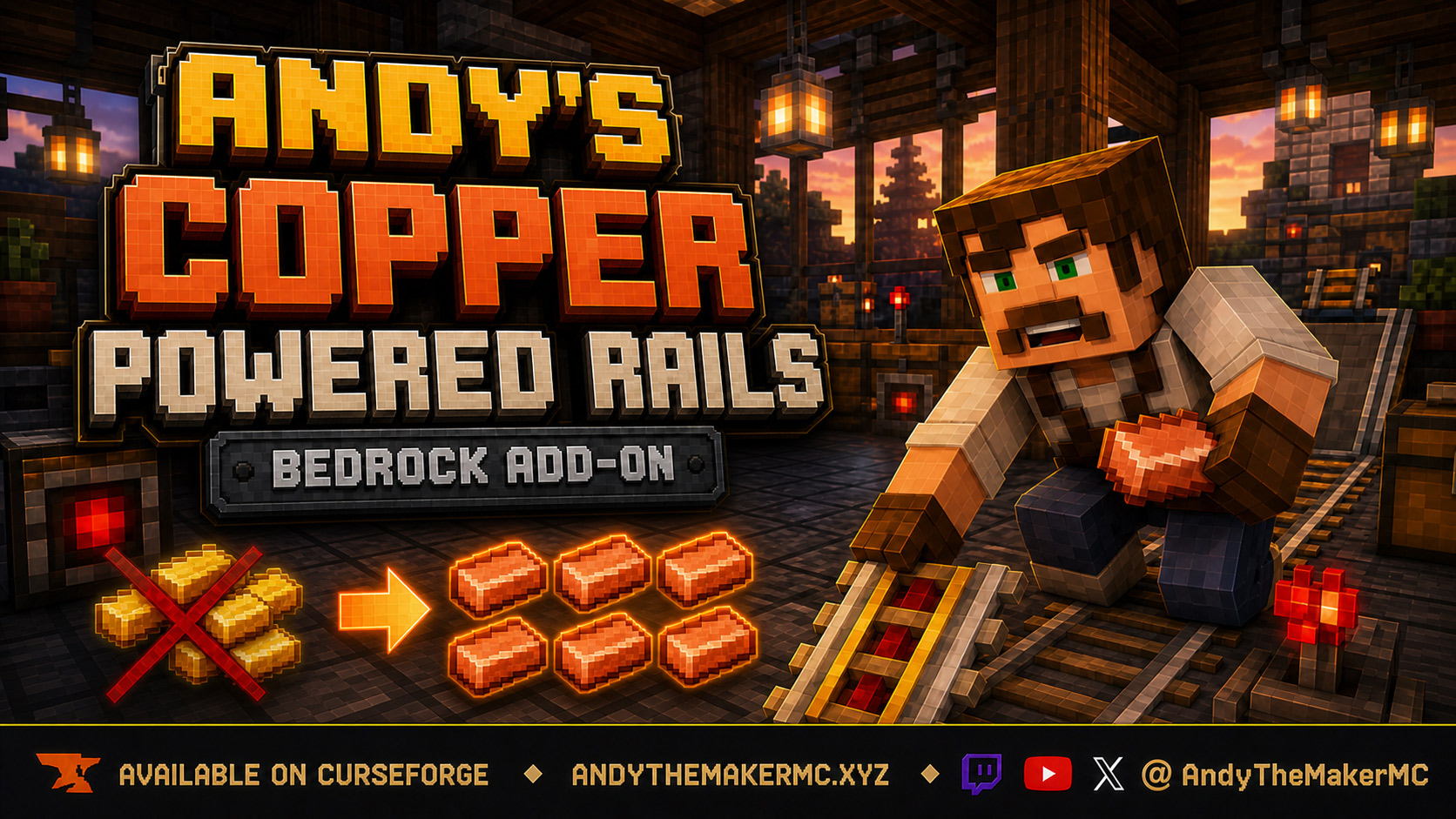 Andy's Copper Powered Rails artwork