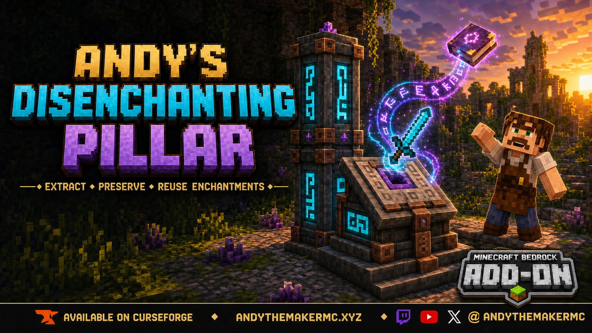 Andy's Disenchanting Pillar artwork