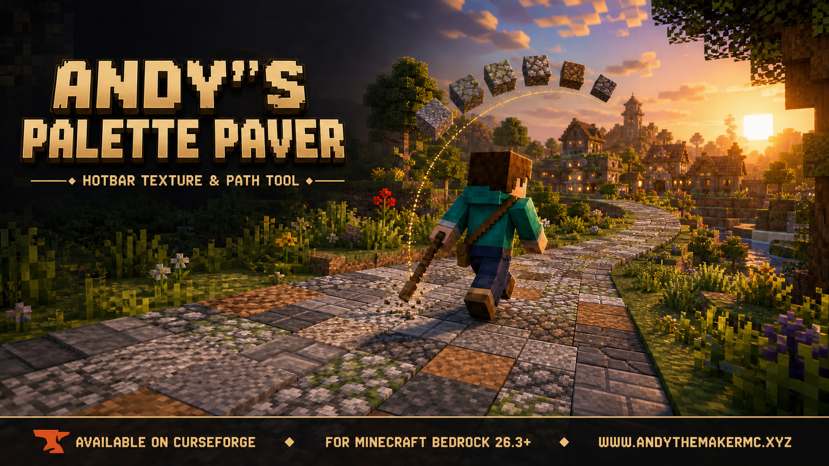 Andy's Palette Paver artwork