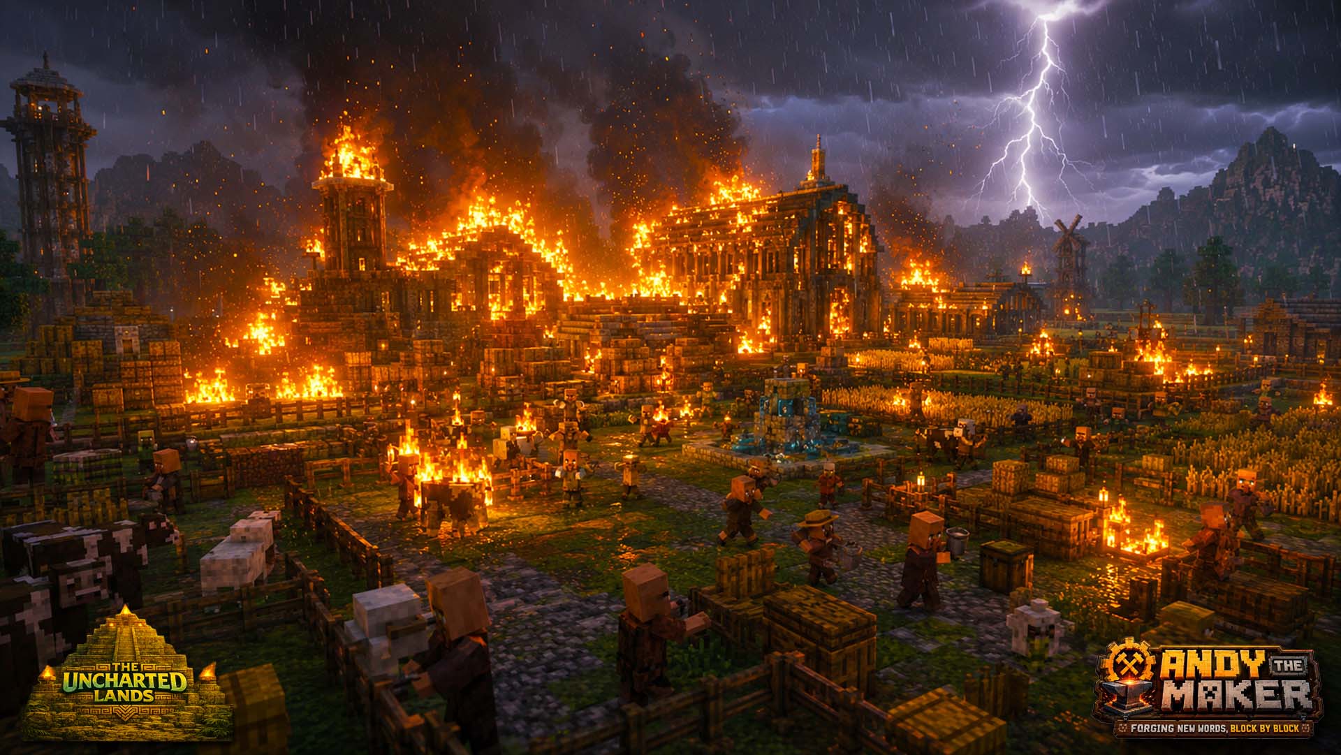 Ancient Ziggurat Restoration — a planned build in The Uncharted Lands